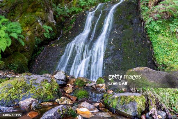 peñalba de santiago, cave of san genadio and cascada del silencio - león province spain stock pictures, royalty-free photos & images