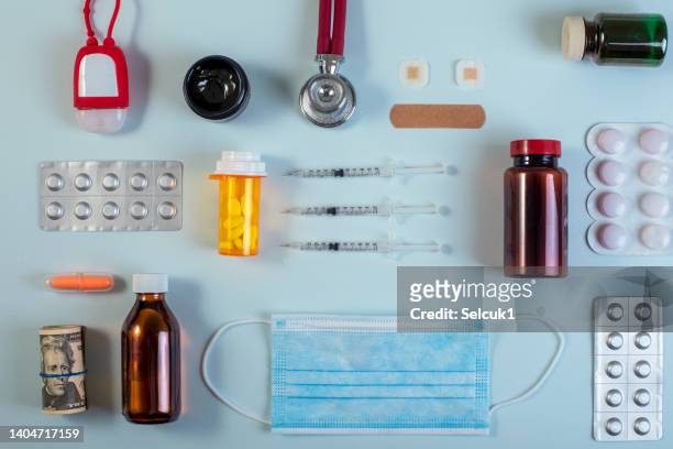 medicine background. - needle injury stock pictures, royalty-free photos & images