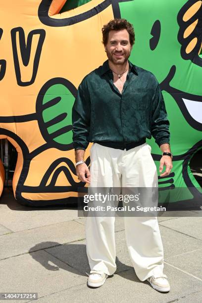 Edgar Ramirez attends the Louis Vuitton Menswear Spring Summer 2023 show as part of Paris Fashion Week on June 23, 2022 in Paris, France.