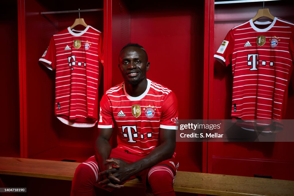 FC Bayern Muenchen Unveils New Signing Sadio Mane