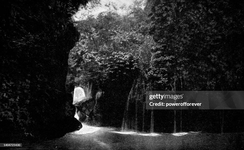 El Puente De Dios (The Bridge of God) at Tamasopo, Mexico - 19th Century