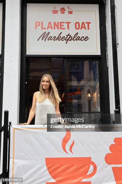 Personality, Author, Fashion Designer, and Philanthropist, Lauren Conrad at The Planet Oat Marketplace pop-up, Thursday, June 23 in New York, NY.