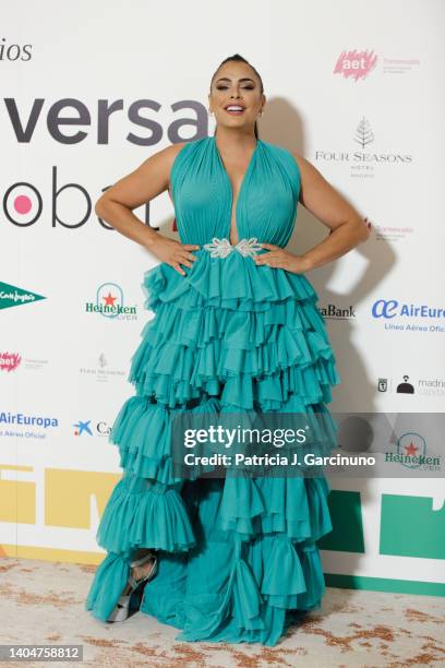 Amor Romeira attends Diversa Awards 2022 at Four Seasons Hotel on June 23, 2022 in Madrid, Spain. The awards recognizes members of the LGTBI...