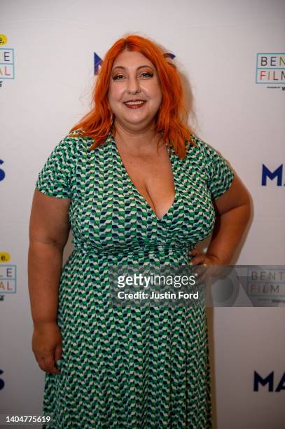 Ashlie Atkinson poses for a photo during the Geena and Friends table read at the Bentonville Film Festival on June 23, 2022 in Bentonville, Arkansas.