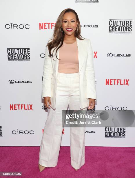 Sports Agent Nicole Lynnattends the Culture Creators Awards Brunch at The Beverly Hilton on June 23, 2022 in Beverly Hills, California.