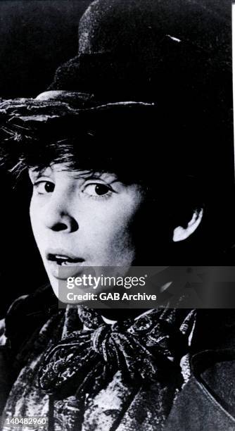 Davy Jones as The Artful Dodger from the musical Oliver!, circa 1963.