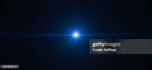 blue light - sun burst stock pictures, royalty-free photos & images