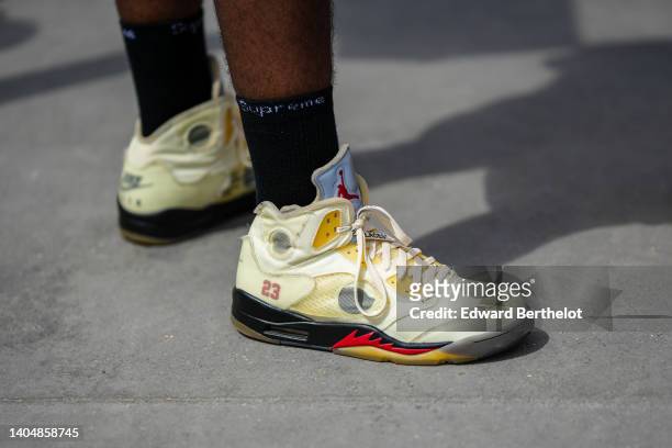505 Supreme Sneakers Stock Photos, High-Res Pictures, and Images