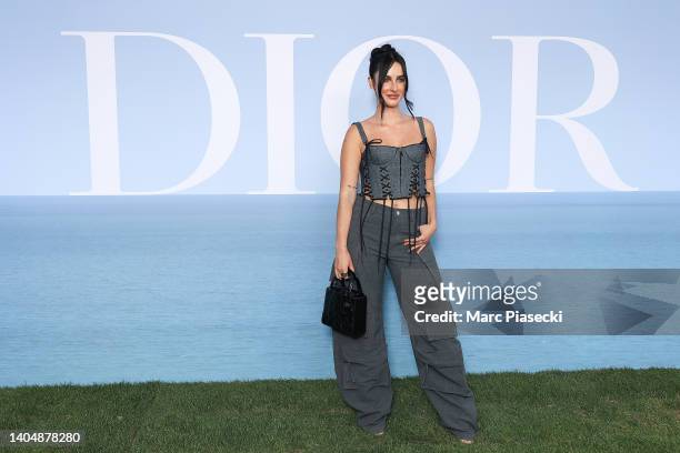 Fiona Zanetti attends the Dior Homme Menswear Spring Summer 2023 show as part of Paris Fashion Week on June 24, 2022 in Paris, France.