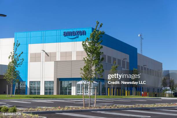 Amazon warehouse built on the former Cerro Wire site on June 9 in Syosset, New York.