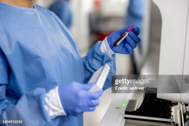 Blood Processing Lab 2,314 Blood Analysis Stock Photos, High-Res Pictures, and Images ...