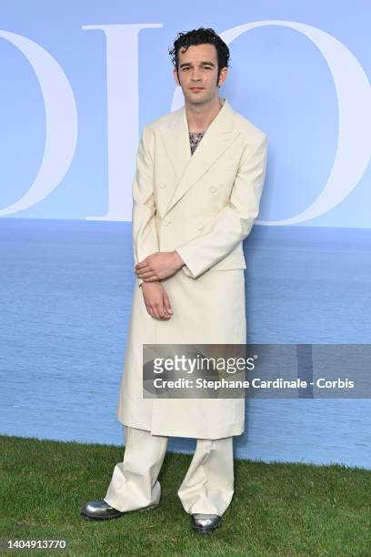 Matthew Healy attends the Dior Homme Menswear Spring Summer 2023 show as part of Paris Fashion Week on June 24, 2022 in Paris, France.