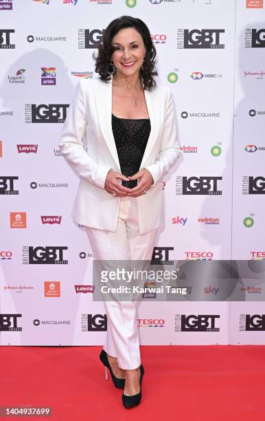 Shirley Ballasattends the LGBT Awards 2022 at The Brewery on June 24, 2022 in London, England.