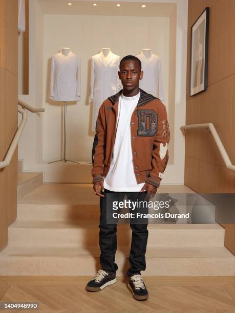 Micheal Ward attends the Christian Dior After Show Party at the the 30 avenue Montaigne Dior flagship store on June 24, 2022 in Paris, France.