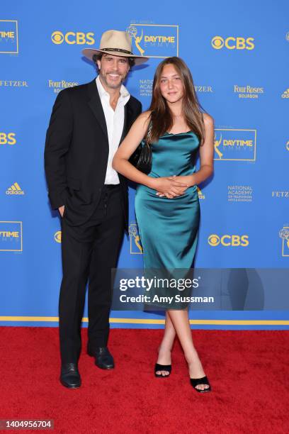 Shawn Christian attends the 49th Daytime Emmy Awards at Pasadena Convention Center on June 24, 2022 in Pasadena, California.