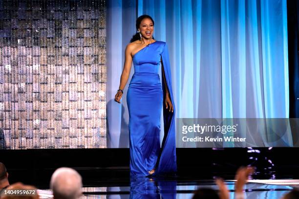Nischelle Turner onstage during the 49th Daytime Emmy Awards at Pasadena Convention Center on June 24, 2022 in Pasadena, California.
