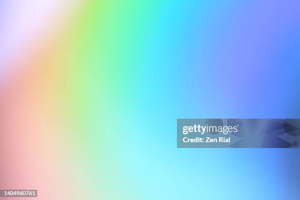 refracted light creating a multicolored image in full frame - colorful cd photos et images de collection