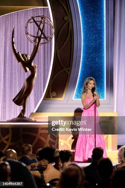 Susan Lucci speaks onstage during the 49th Daytime Emmy Awards at Pasadena Convention Center on June 24, 2022 in Pasadena, California.