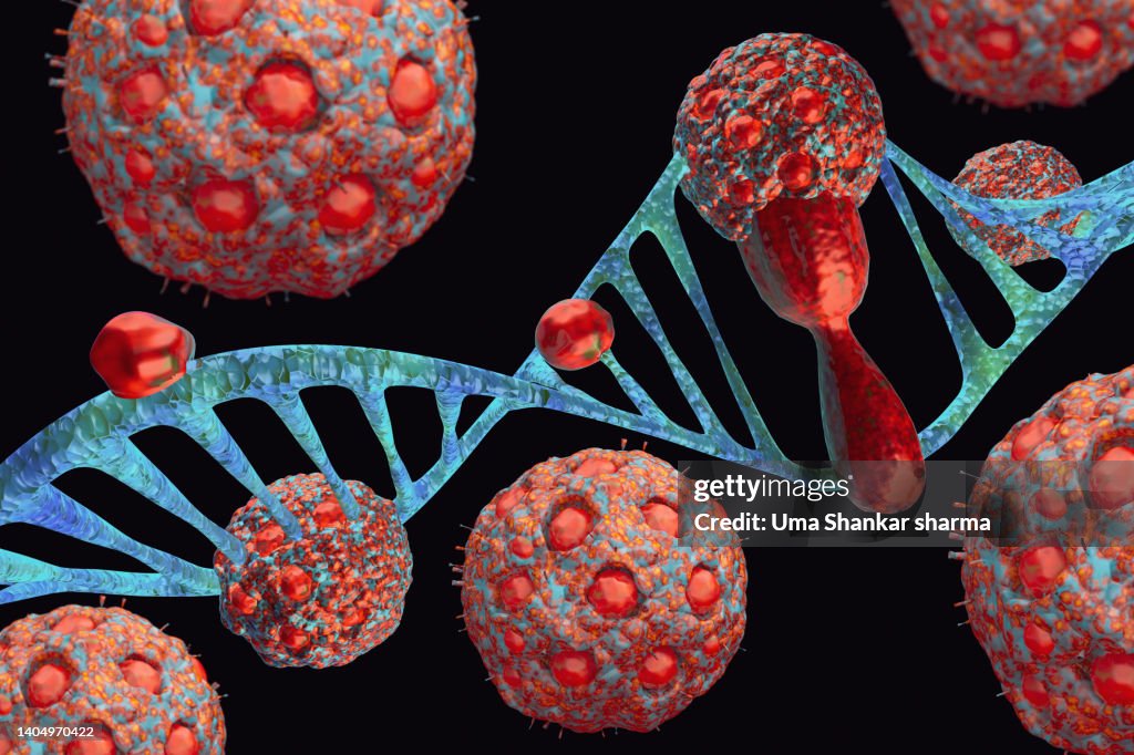 Monkey pox attacking DNA