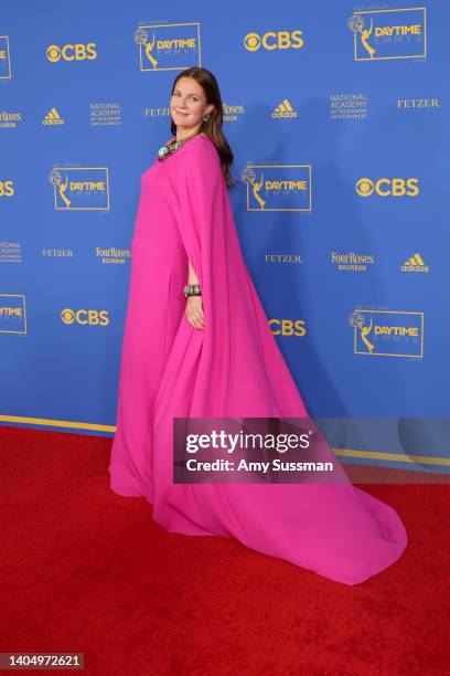 Drew Barrymore attends the 49th Daytime Emmy Awards at Pasadena Convention Center on June 24, 2022 in Pasadena, California.