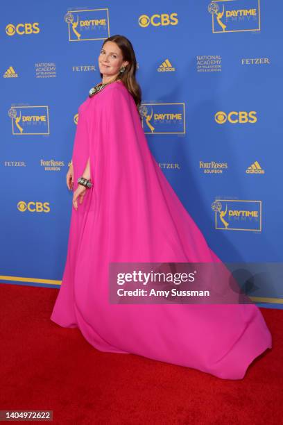 Drew Barrymore attends the 49th Daytime Emmy Awards at Pasadena Convention Center on June 24, 2022 in Pasadena, California.