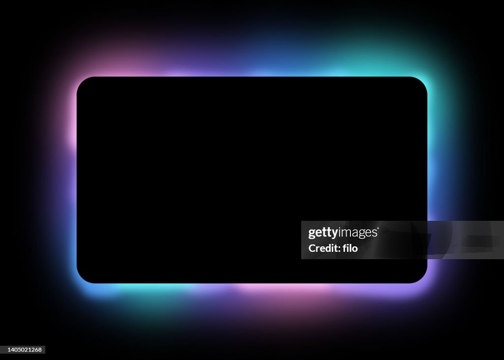 Gradient Glow Frame Shape