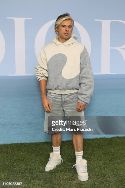 Orelsa attends the Dior Homme Menswear Spring Summer 2023 show as part of Paris Fashion Week on June 24, 2022 in Paris, France.