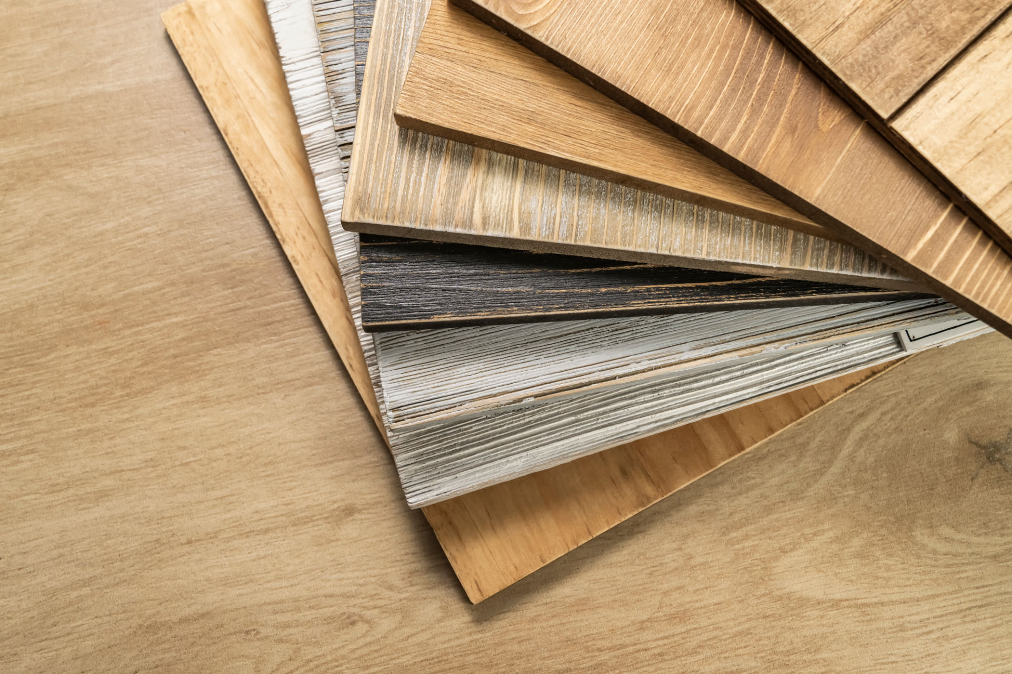 wood laminate samples