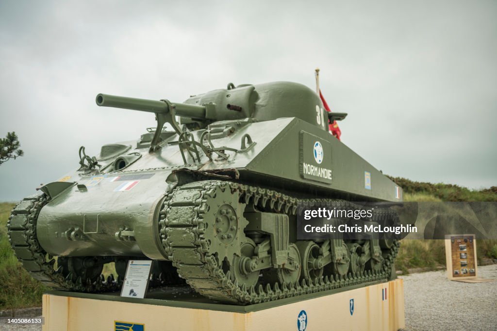 Utah Beach-French 2nd Armored Memorial