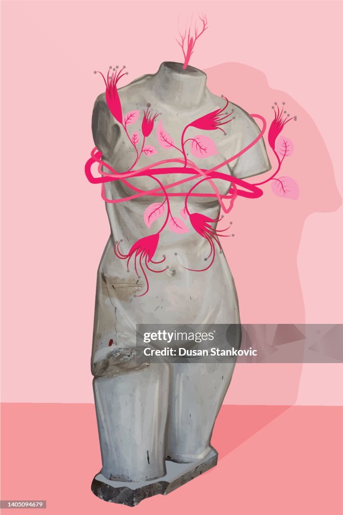 Breast cancer awareness month.