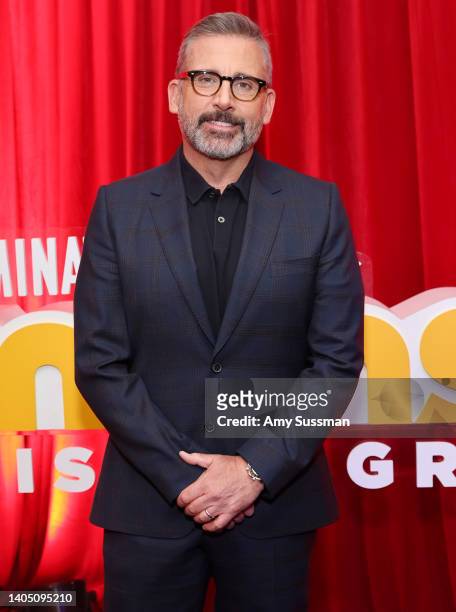 Steve Carell attends the pre-party for Illumination and Universal Pictures' "Minions: The Rise of Gru" Los Angeles premiere on June 25, 2022 in...