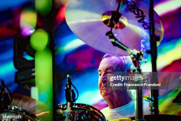 Nick Mason performs at Summer Fest in Lucca on June 25, 2022 in Lucca, Italy.