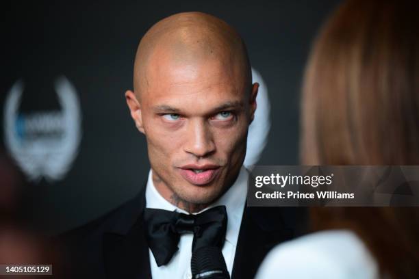 Jeremy Meeks attends the 2nd annual Hollywood Unlocked Impact Awards at The Beverly Hilton on June 24, 2022 in Beverly Hills, California.