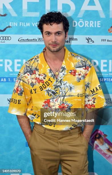 Samuel Schneider attends the world premiere of the new Constantin Film movie "Freibad" during the Filmfest Muenchen at Astor Filmlounge on June 25,...