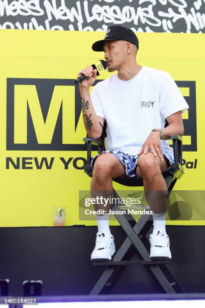 Dao-Yi Chow speaks during "MADE" New York 2022 panel discussion at Brooklyn Bridge Park on June 25, 2022 in New York City.