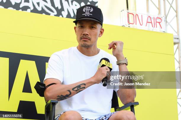 Dao-Yi Chow speaks during "MADE" New York 2022 panel discussion at Brooklyn Bridge Park on June 25, 2022 in New York City.