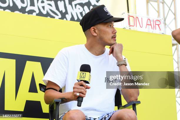 Dao-Yi Chow speaks during "MADE" New York 2022 panel discussion at Brooklyn Bridge Park on June 25, 2022 in New York City.