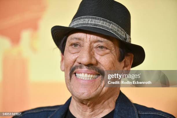 Danny Trejo attends Illumination and Universal Pictures' "Minions: The Rise of Gru" Los Angeles premiere on June 25, 2022 in Hollywood, California.