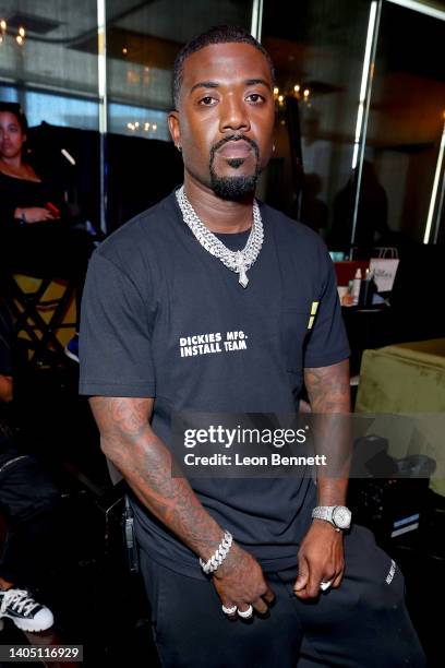 Ray J attends the Radio Remote Room for BET Awards 2022 at The Conga Room at L.A. Live on June 25, 2022 in Los Angeles, California.