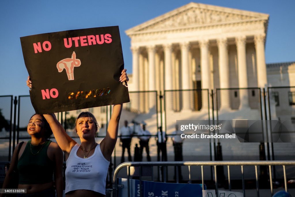 Protests Continue Across Country In Wake Of Supreme Court Decision Overturning Roe v. Wade