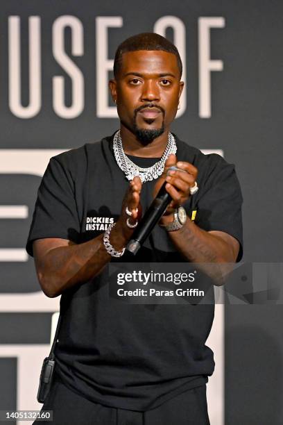 Ray J speaks onstage during House Of BET on June 25, 2022 in Los Angeles, California.