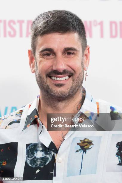 Melendi attends the 30th anniversary of Cadena 100 concerts at Wanda Metropolitano Stadium on June 25, 2022 in Madrid, Spain.