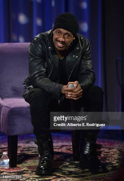 Nick Cannon attends The Recording Academy's Black Music Collective, MusiCares And Universal Hip Hop Museum Host Hip Hop & Mental Health: Facing The...