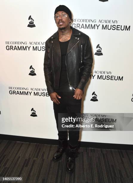 Nick Cannon attends The Recording Academy's Black Music Collective, MusiCares And Universal Hip Hop Museum Host Hip Hop & Mental Health: Facing The...
