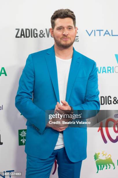 Michael Bublé attends the 30th anniversary of Cadena 100 concerts at the Wanda Metropolitano Stadium on June 25, 2022 in Madrid, Spain.