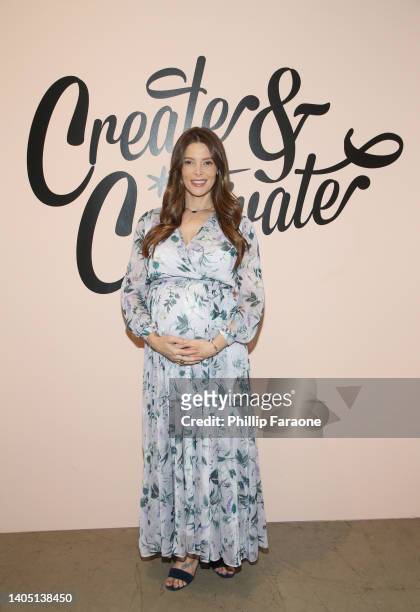 Ashley Greene attends Create & Cultivate hosts LA Conference City Market Social House on June 25, 2022 in Los Angeles, California.