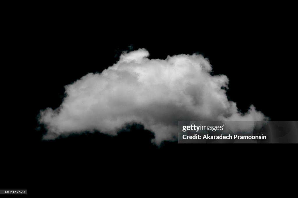 White cloud fog or smog for design