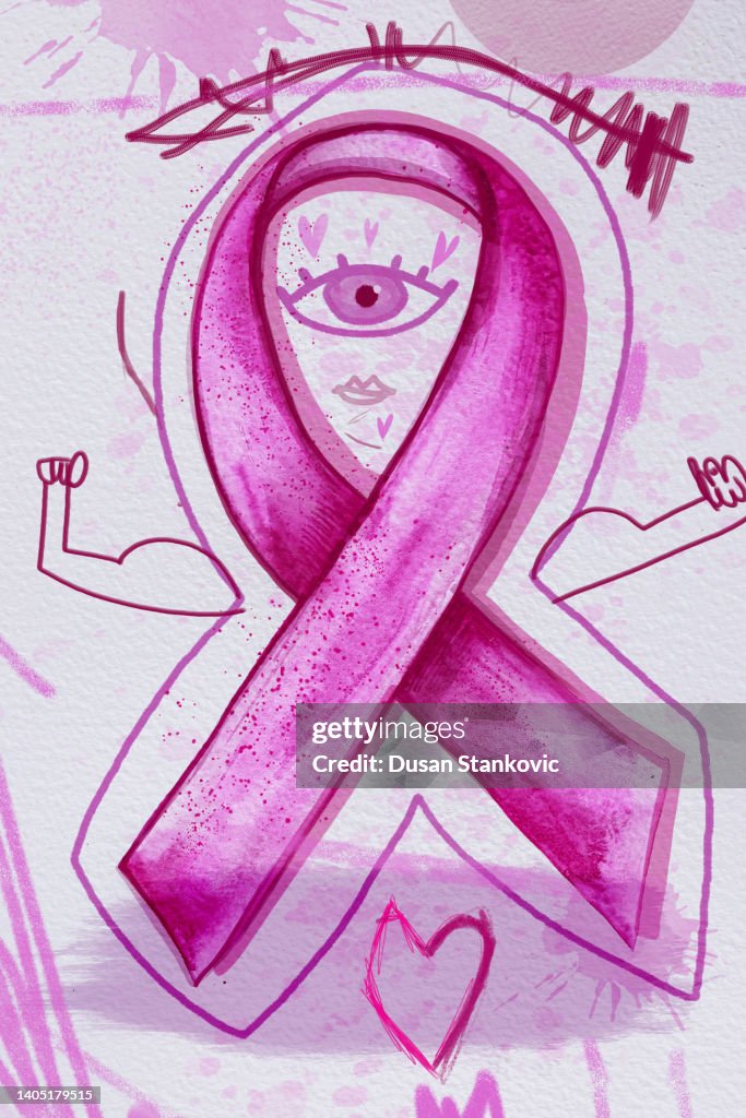 Breast cancer awareness month.