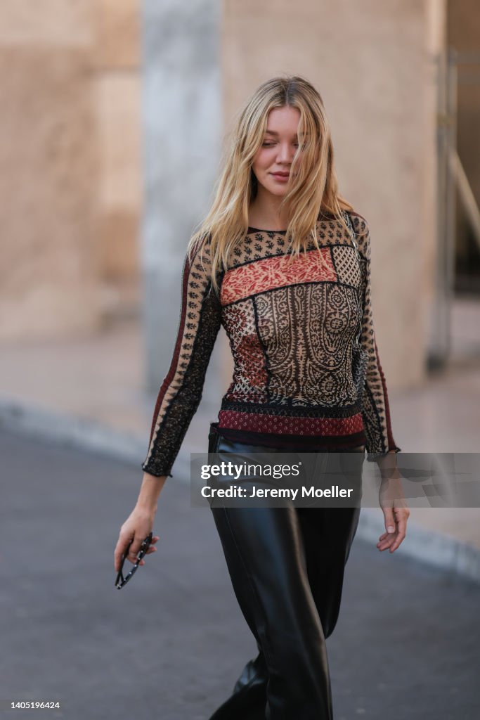 Street Style - Paris Fashion Week - Menswear Spring/Summer 2023 : Day Three