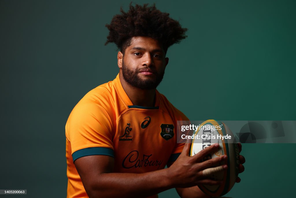 Rob Valetini Rob Valetini poses during the Australian Wallabies 2022 team... News ...